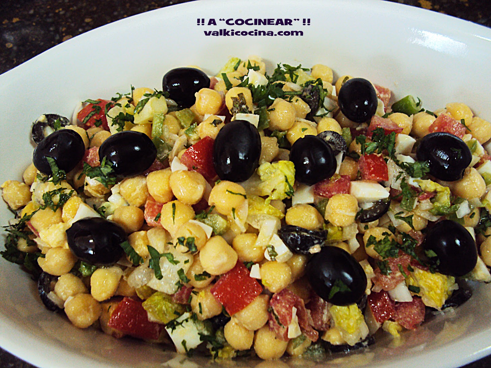 GARBANZOS FRITOS CON CHORIZO ¡¡A COCINEAR!! Recetas