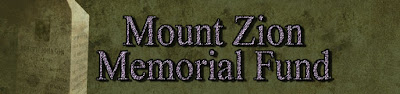 Mt. Zion Memorial Fund