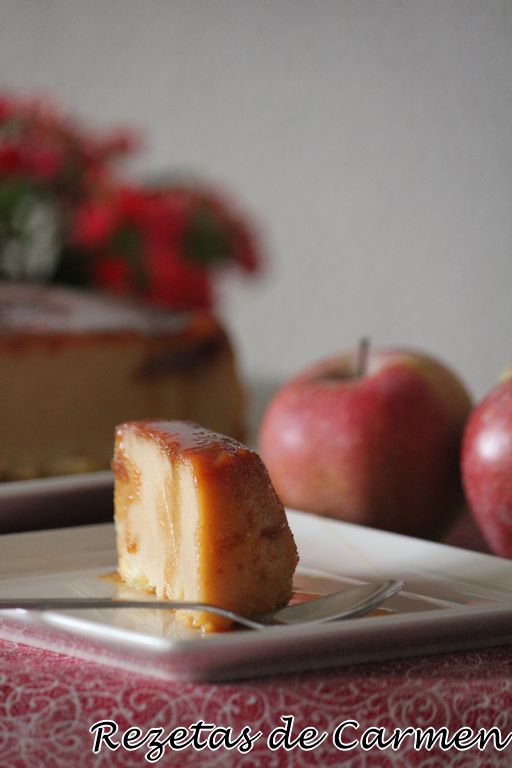 Pudin de pan y manzana