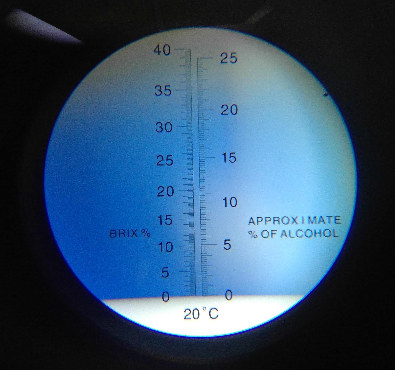 Random Fermentations My New Toy Refractometer (and bonus Christmas