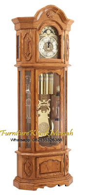Almari Jam Ukir Jepara-Furniture Klasik Mewah Almari Jam Ukir Jepara-Furniture Klasik Mewah