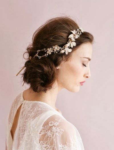 2014 beautiful flower vine bride hair accessories