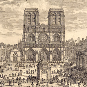 La Notre Dame de Paris en France