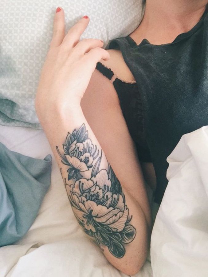 Tatuajes En El Brazo Mujer - 17 mejores ideas sobre Tatuajes Femeninos Para Brazos en Pinterest 
