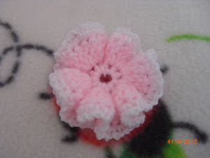 Pink Ruffled Flower