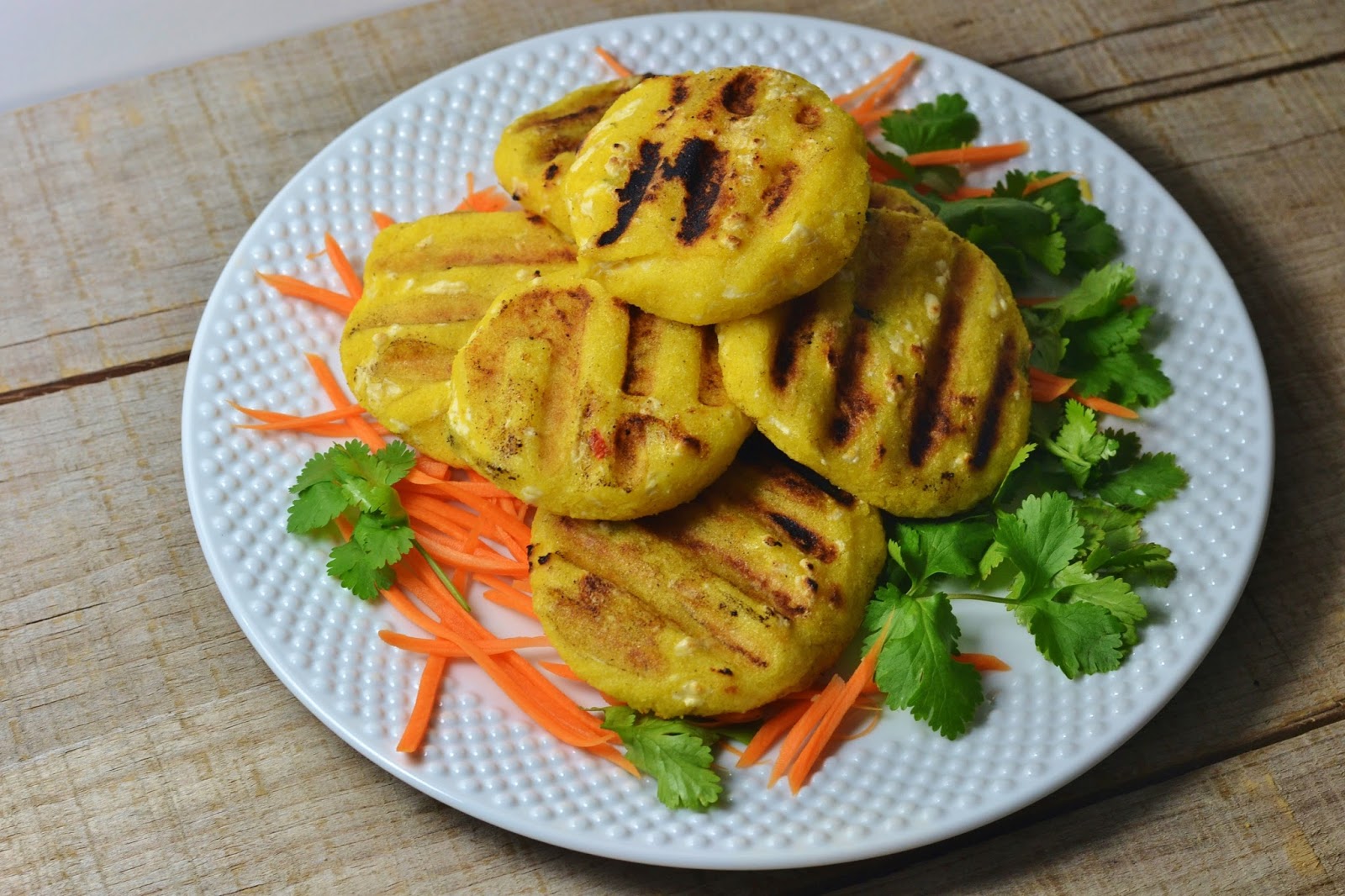 Vegan Magic Time Grilled Jalapeno Arepas