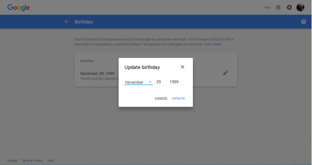 How To Change Your Birthday In Gmail Give Me Hacks