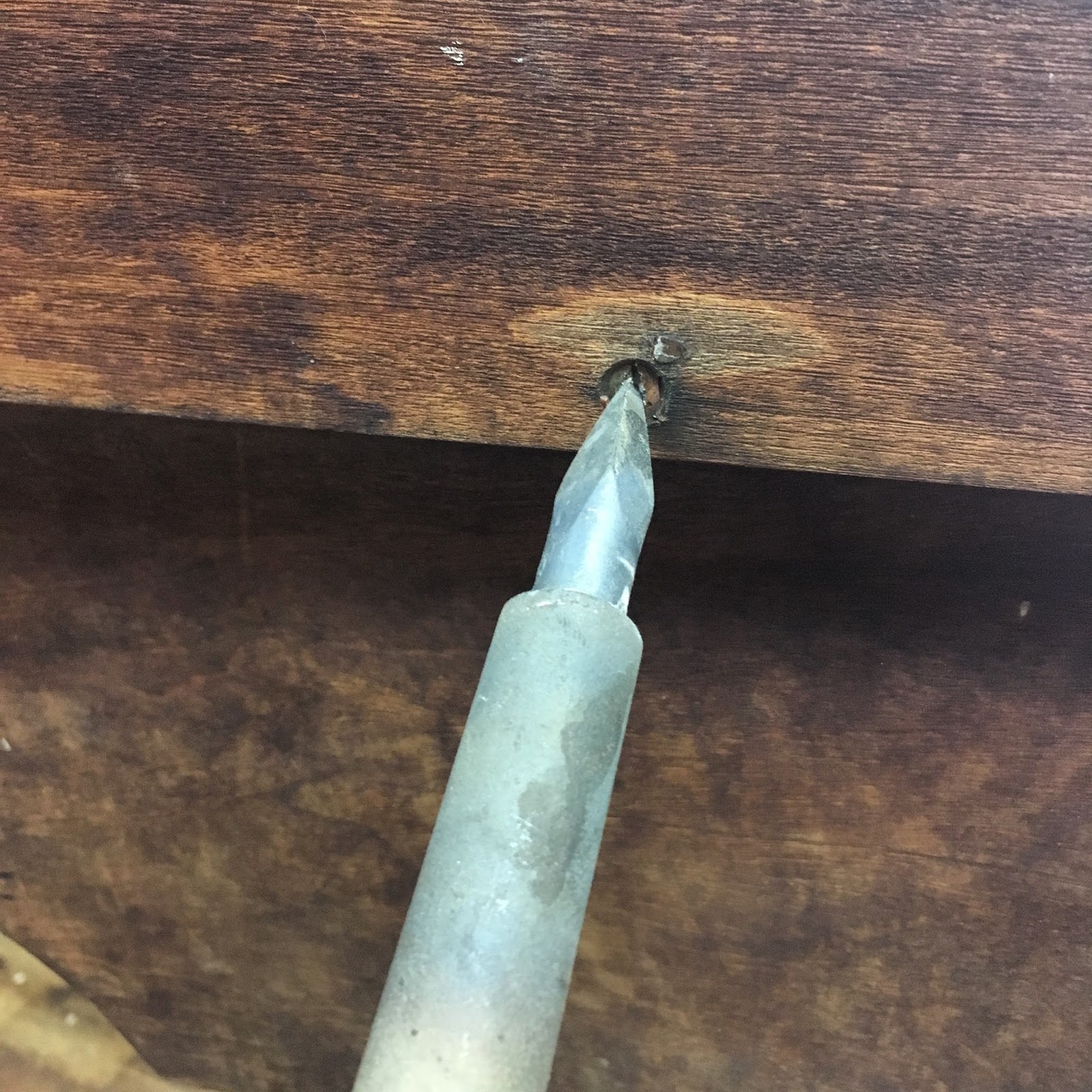 The Period Craftsmen Screws that won't budge. What to do.....