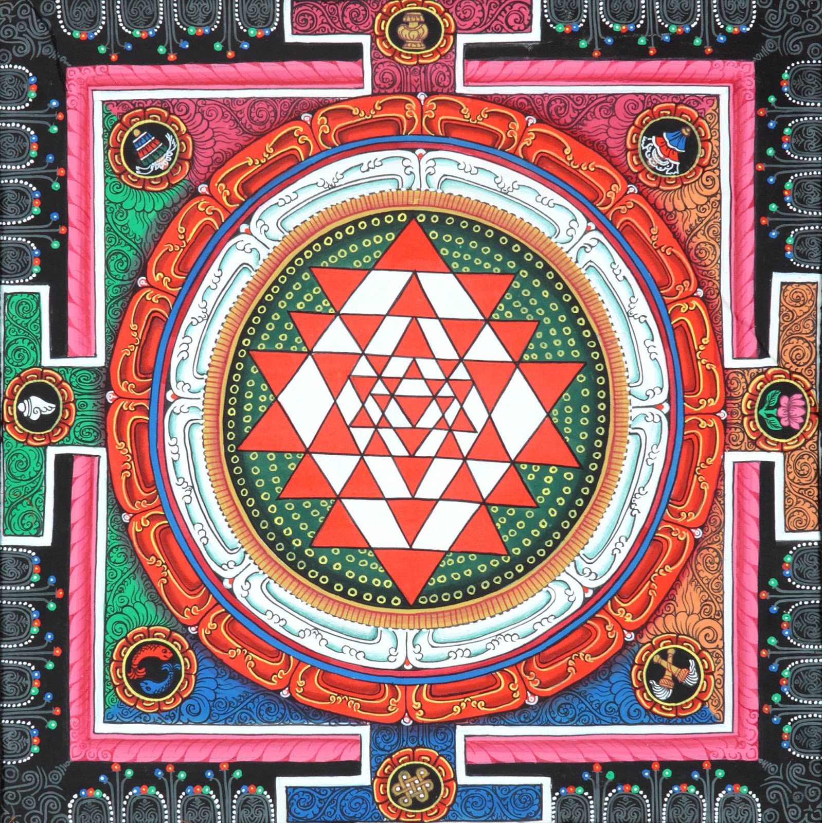 Шри янтра картинки