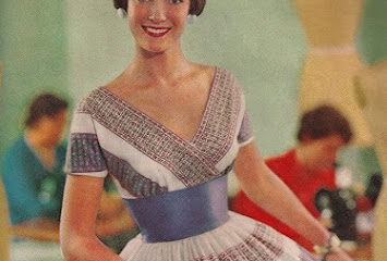 vestido infantil anos 50