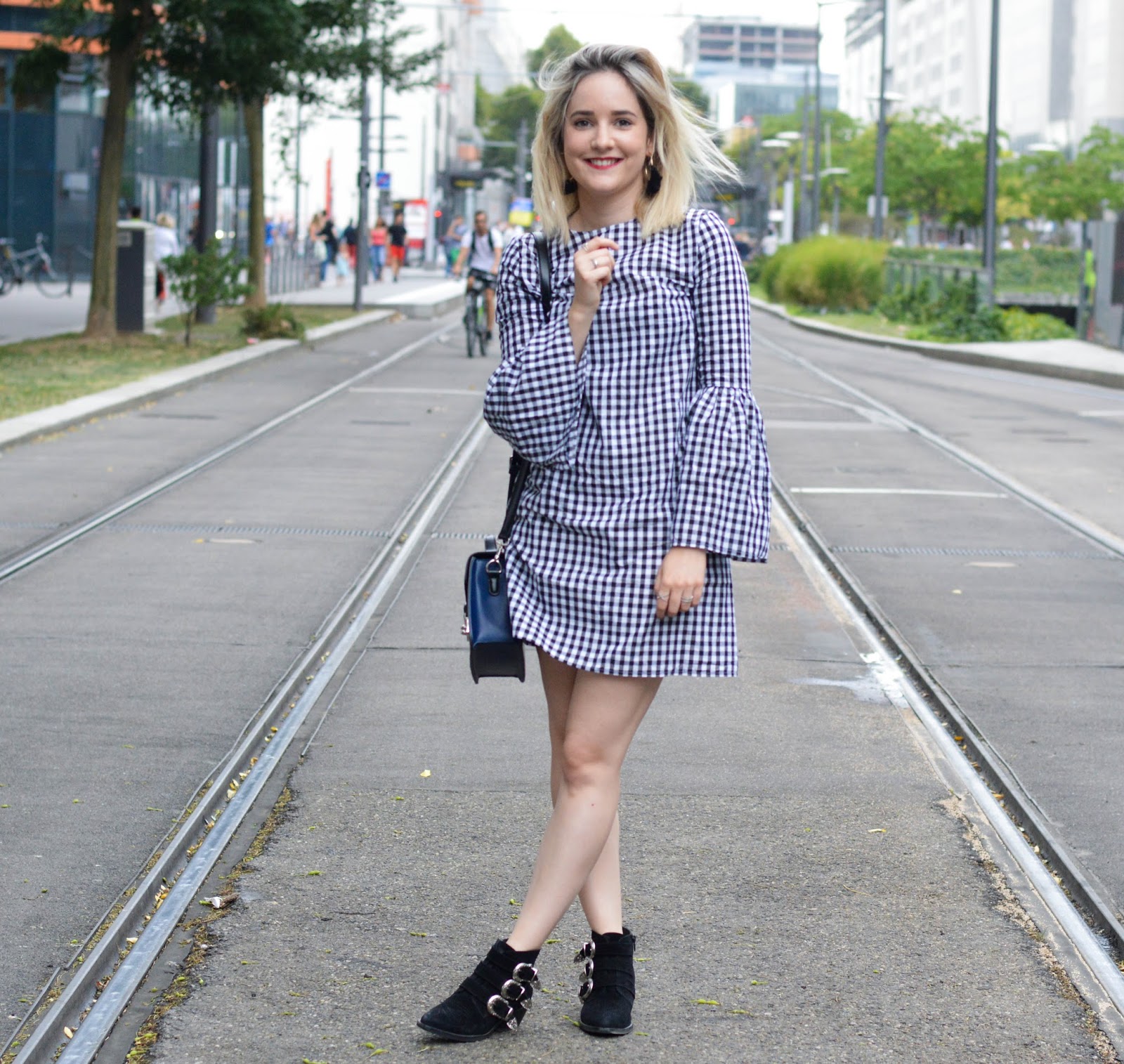La robe vichy pour la rentrée Jumelle Ln Blog Mode Lyon