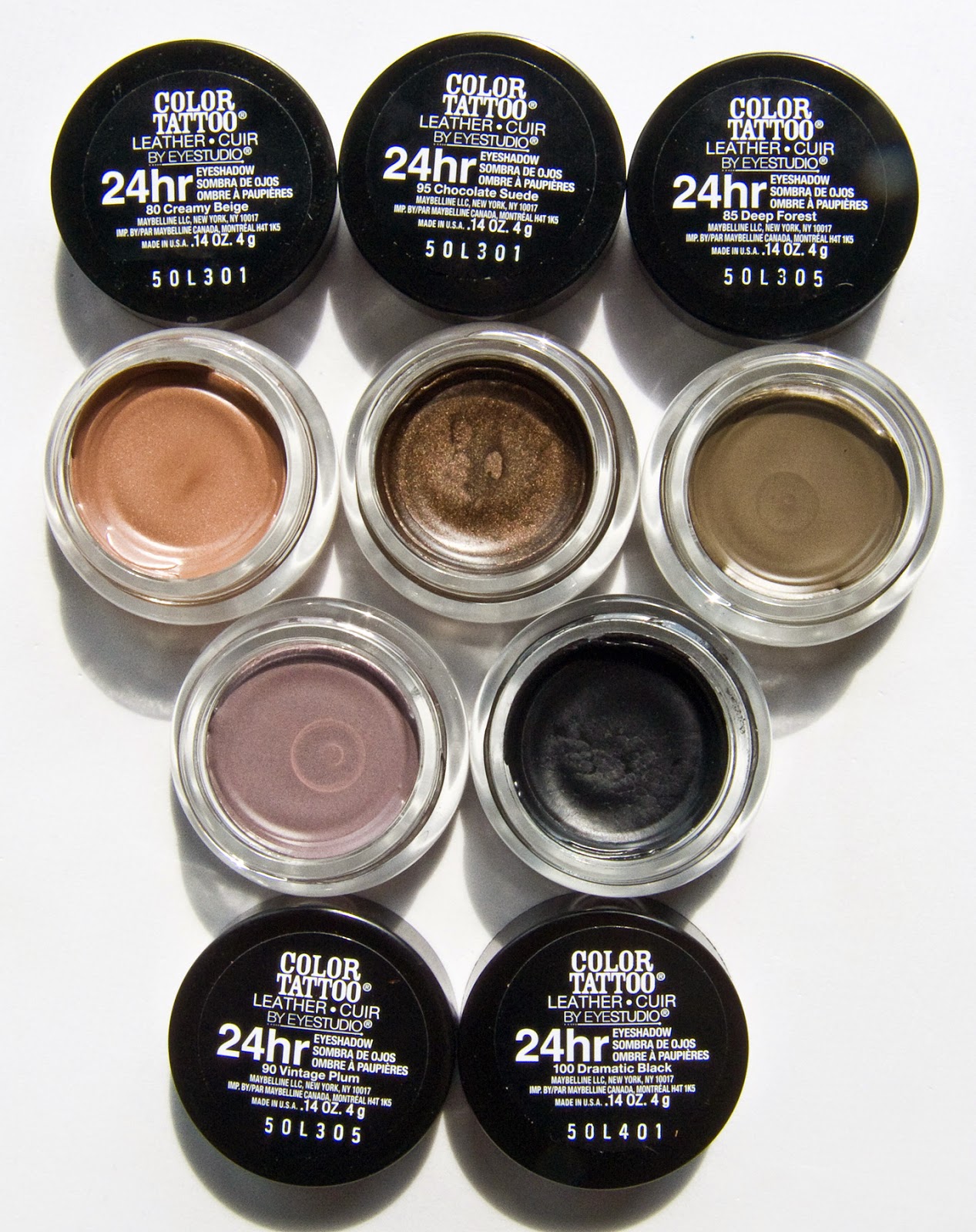 Maybelline Eye Studio Color Tattoo 24HR Swatches and review  Pretty Sharp