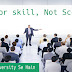 “Acquiring skills is more important than securing good marks”