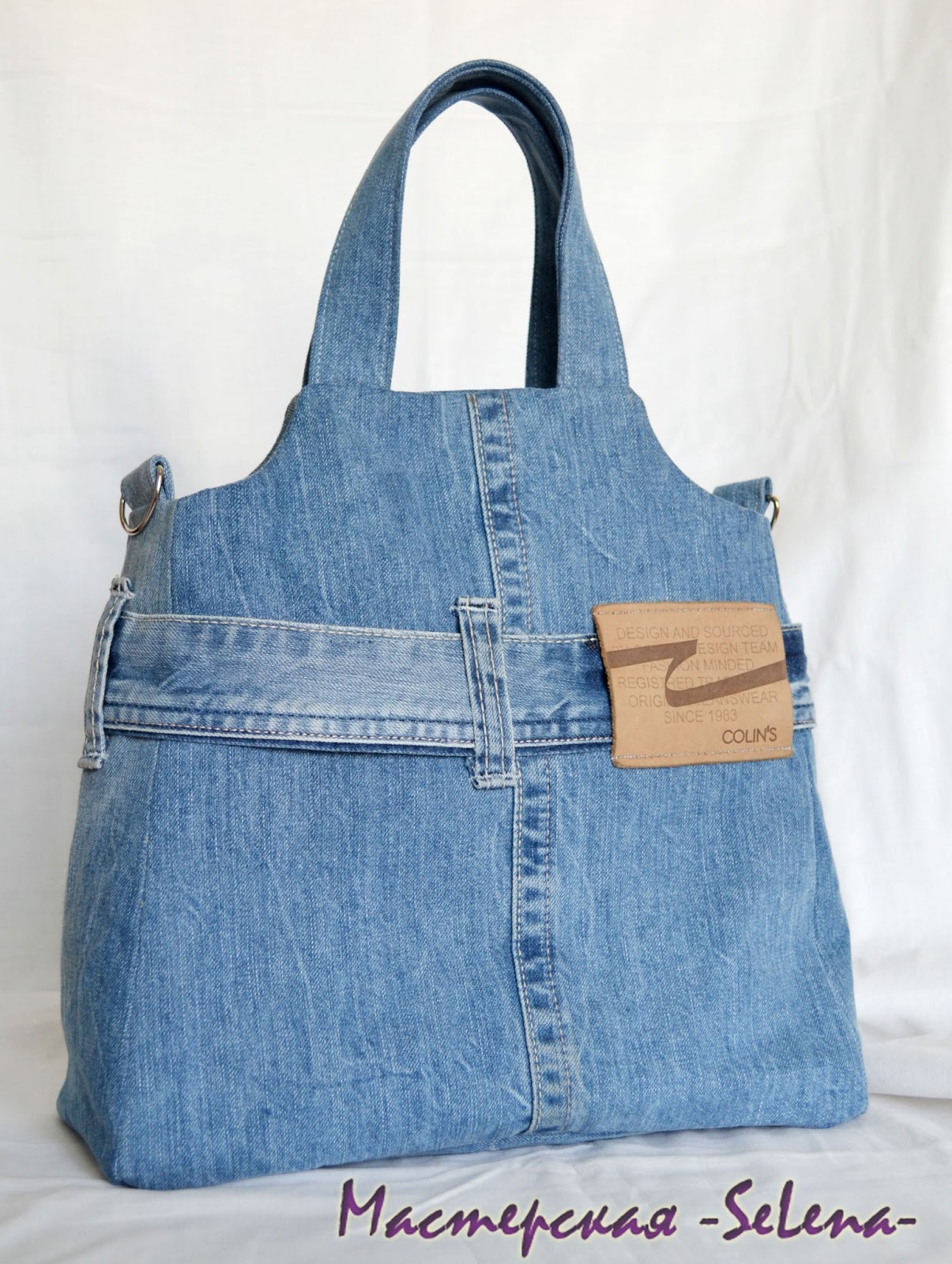 Мастерская -SeLena-: Джинсовая сумка