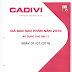Tải bảng giá catalogue cáp điện Cadivi mới nhất tại Đại lý cấp 1