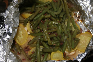 tilapia in foil with vegetables | The Not so Modern Housewife