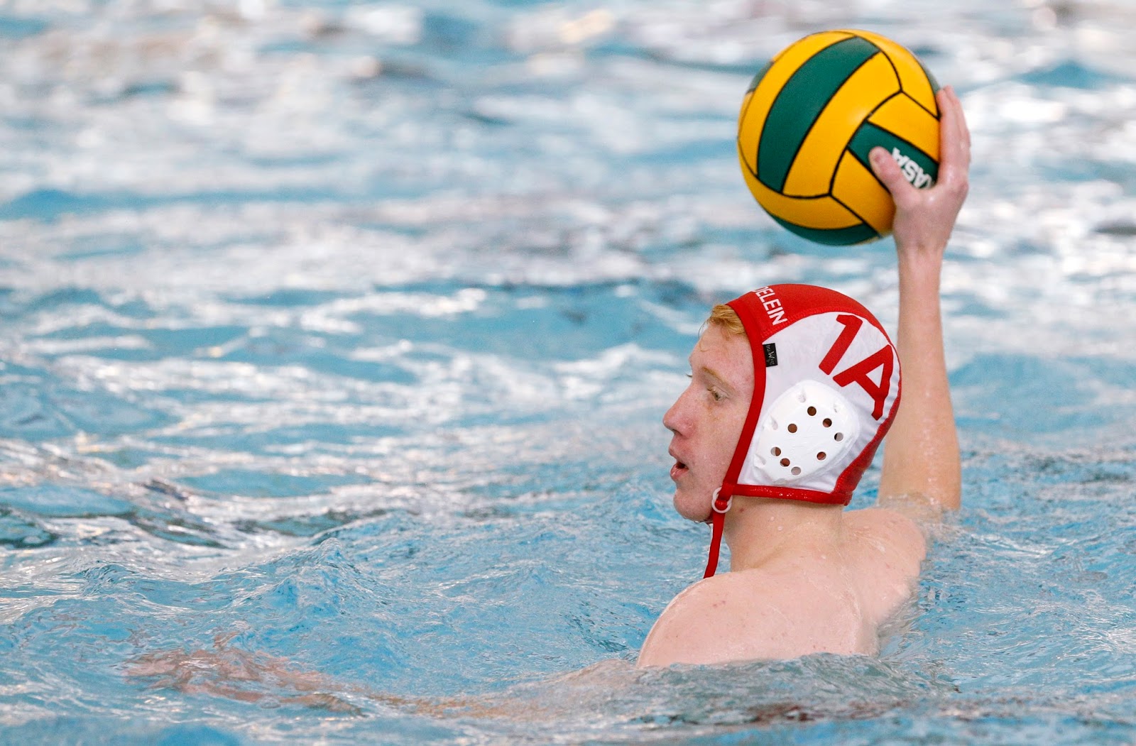 Mark Kodiak Ukena IHSA Boys Varsity Water Polo Mundelein vs Stevenson