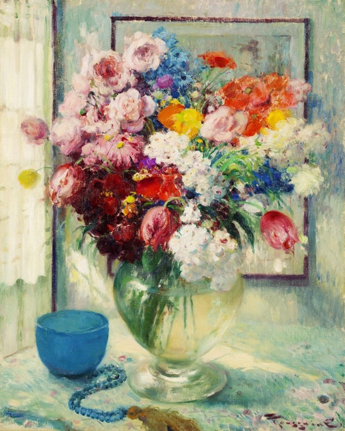 Fernand Toussaint 1873-1956 | Belgian Post-Impressionist painter