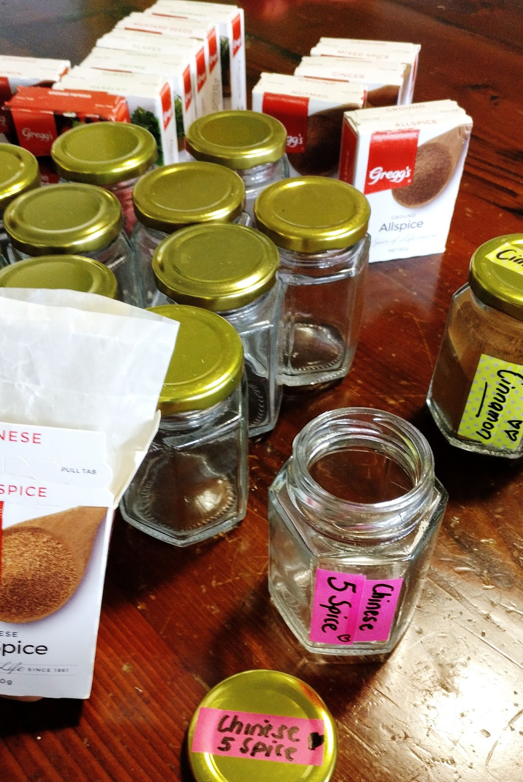 Spice Jars PaisleyJade