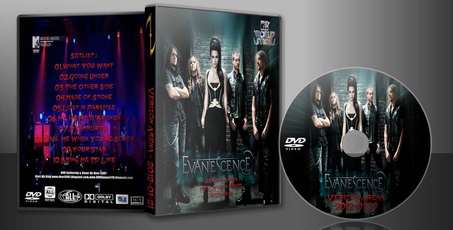 Deer5001RockCocert : Evanescence - 2012-01-21 - Verizon ...