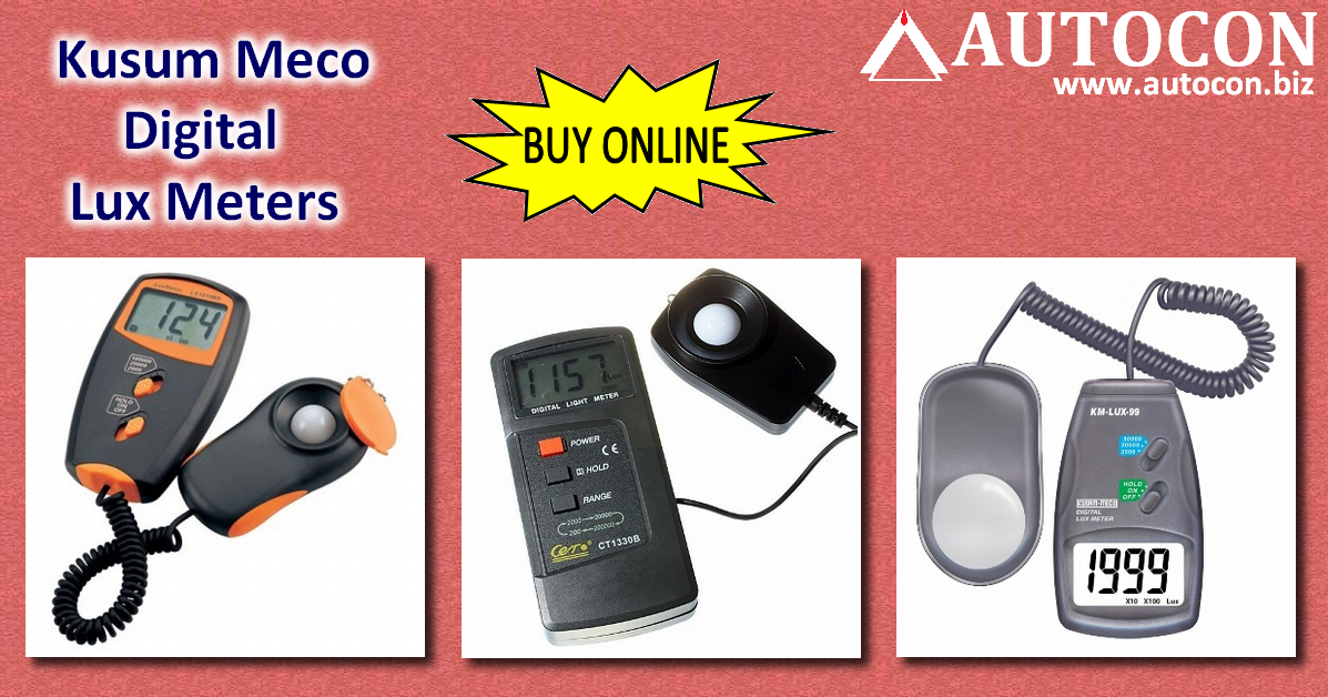 Kusum Meco make Digital Lux Meters