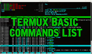Termux basic commands lists