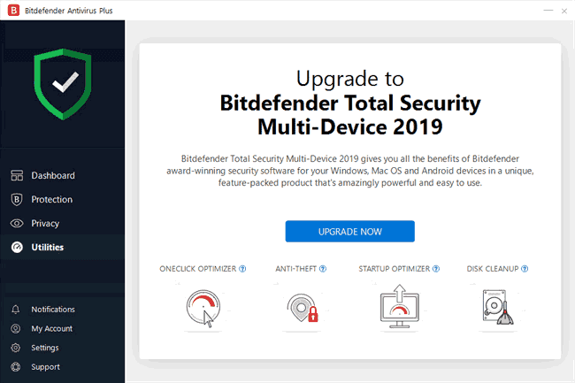 bitdefender antivirus plus 2019 does it protect agaist spam