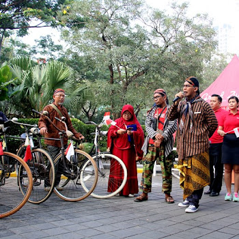 Asyiknya Bersepeda Onthel Bersama Komunitas Cooperst di Hotel Grand Zuri BSD