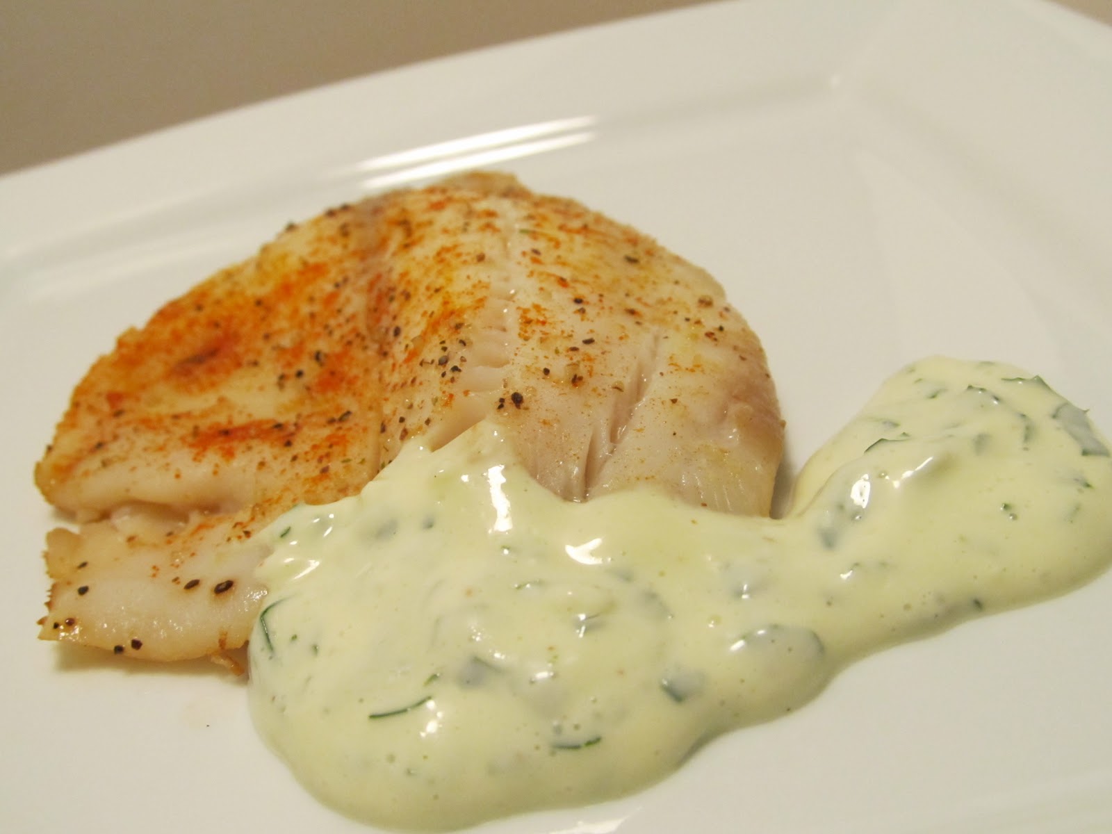 Jenn's Food Journey Grilled Tilapia with Garlic Parsley Aioli