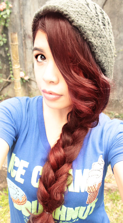 Beautyklove Quick And Easy Hairstyle For Beanies Curly Version beautyklove-quick-and-easy-hairstyle-for-beanies-curly-version