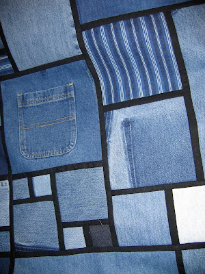 Create a Casual Look With Free Denim Quilt Patterns - sew-whats