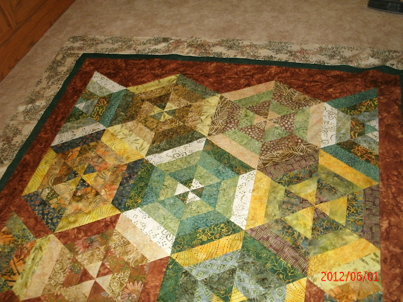 The Magic of Quilting: Facets of Time Quilt/ Template Plastic