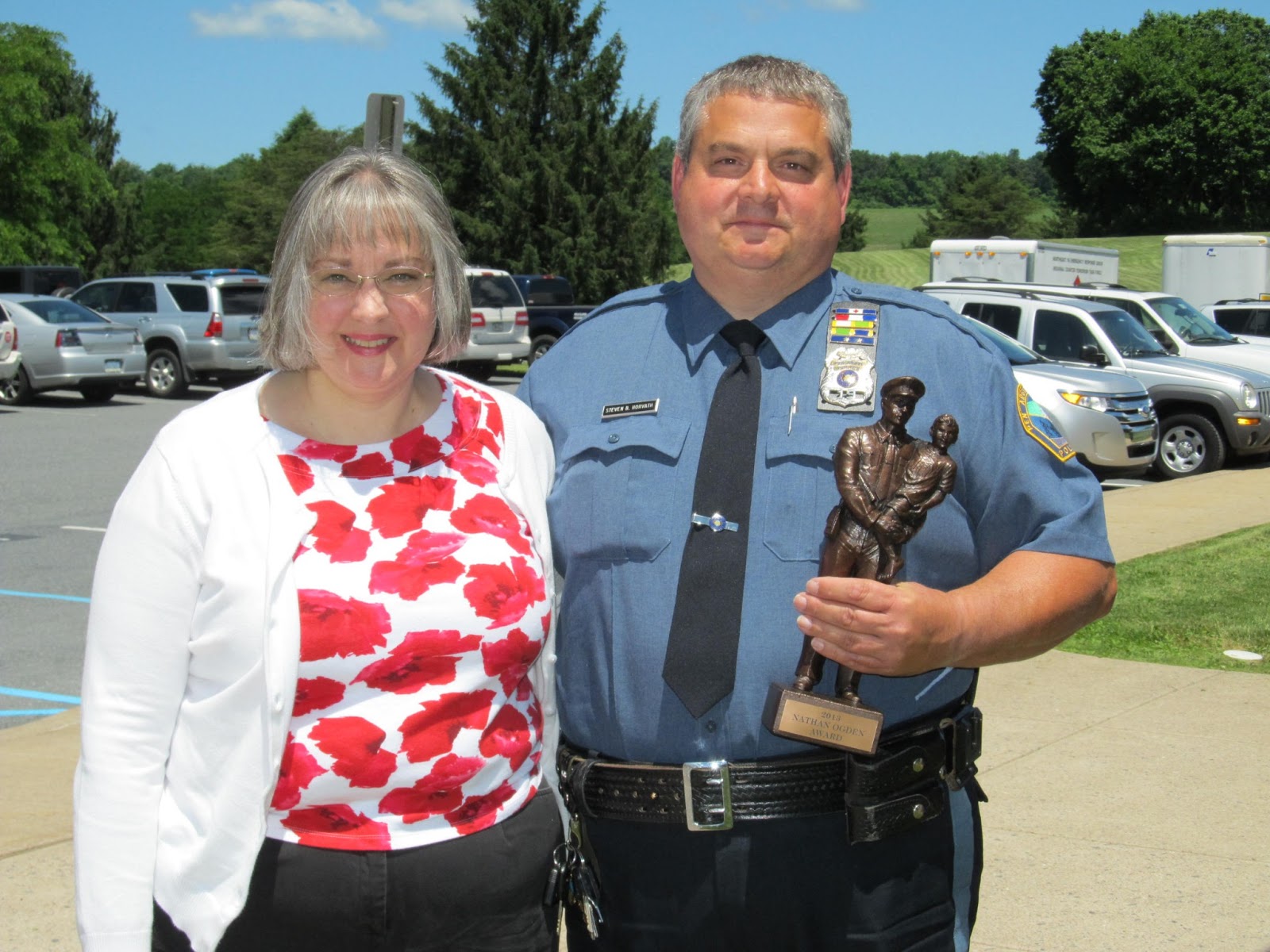 Lehigh Valley Ramblings Pen Argyl Police Officer Honored With Nathan