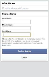 How To Change Name On Facebook App For iOS And Android
