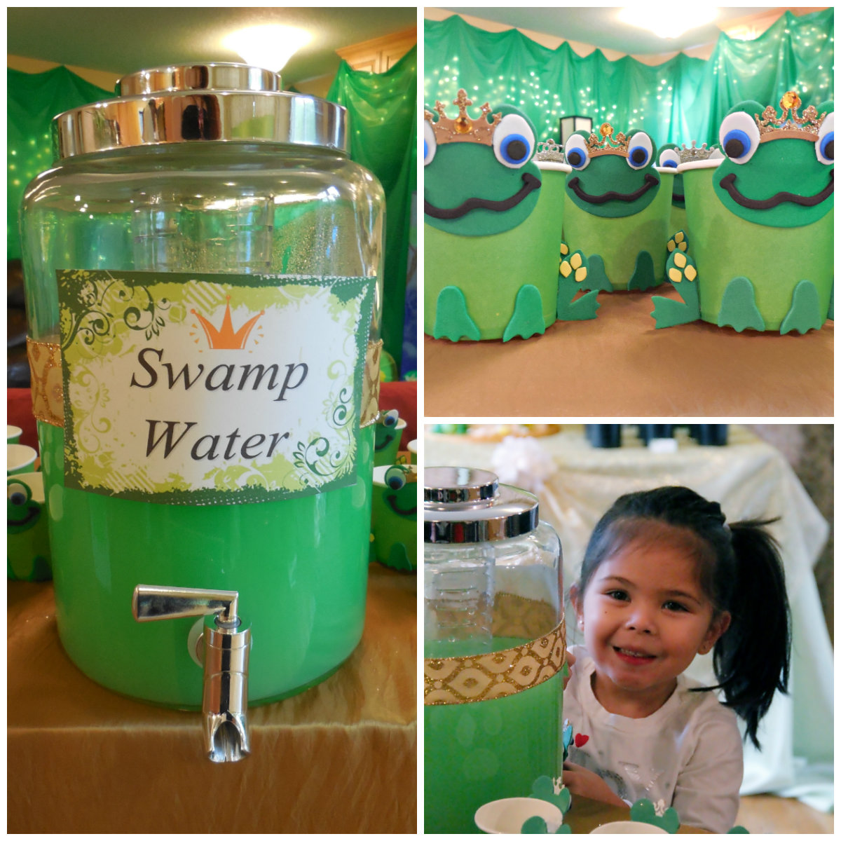 Bella C Parties Princess and the Frog Birthday Party