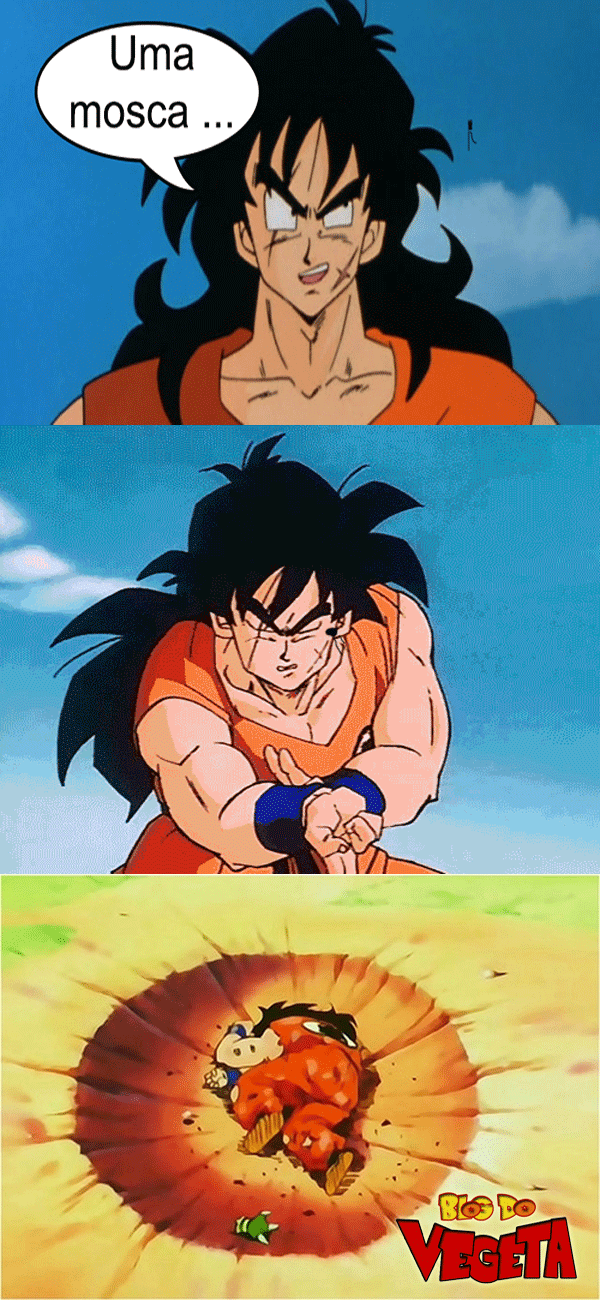 dragon ball e memes yancha vs mosca