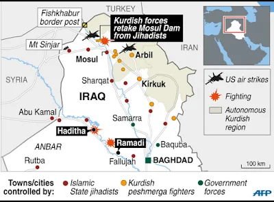 Kurdish Operations Against Islamic State AFP, IndraStra