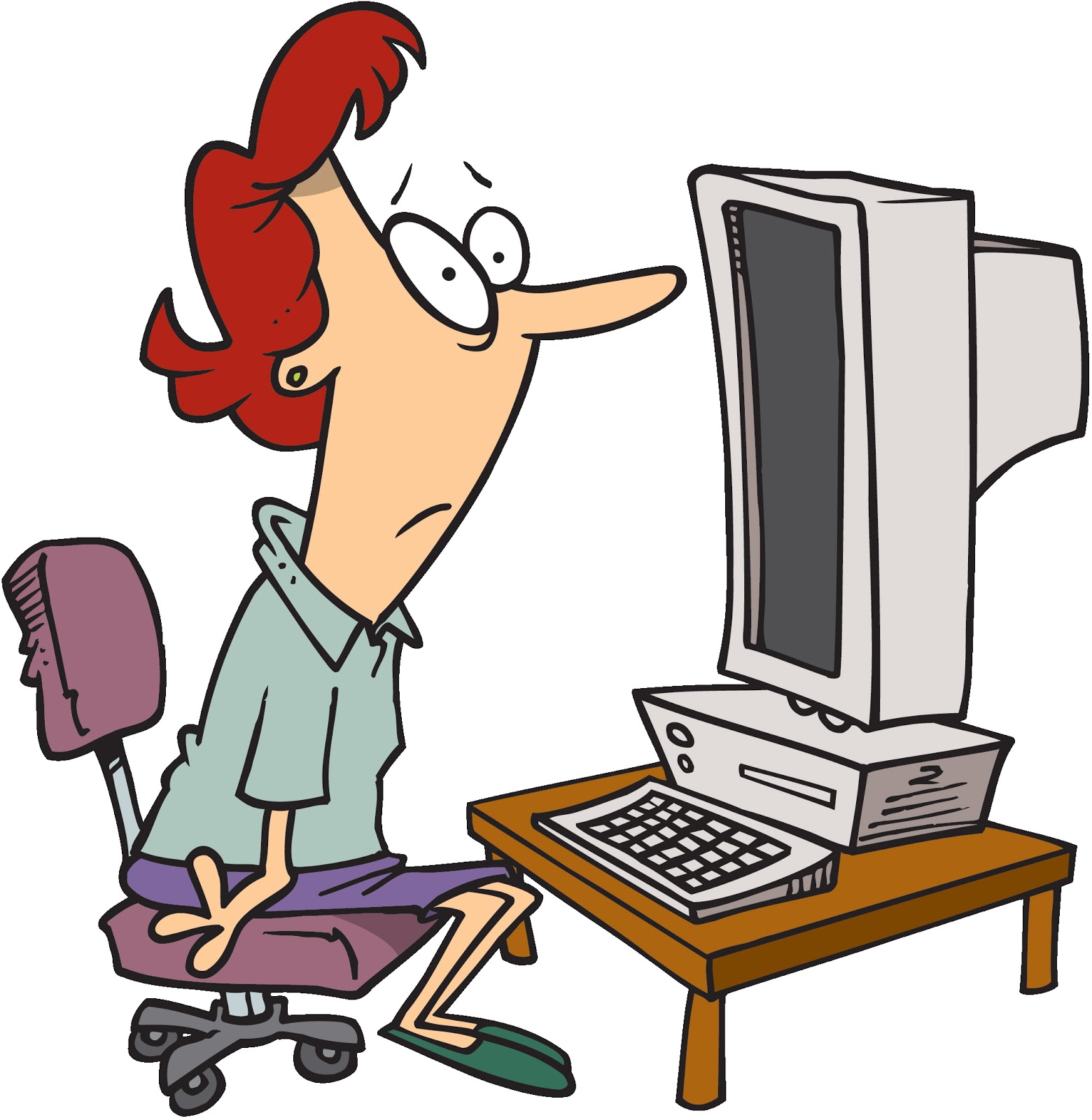 clipart man with laptop - photo #46