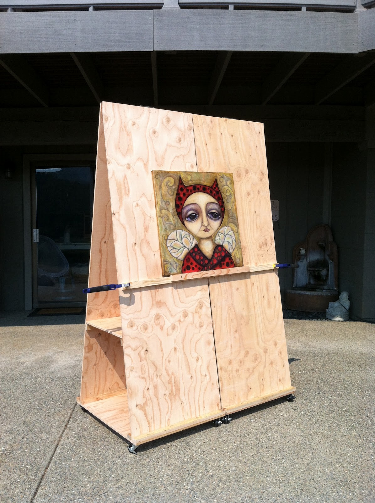 Golden Rule Studio Homemade Easels