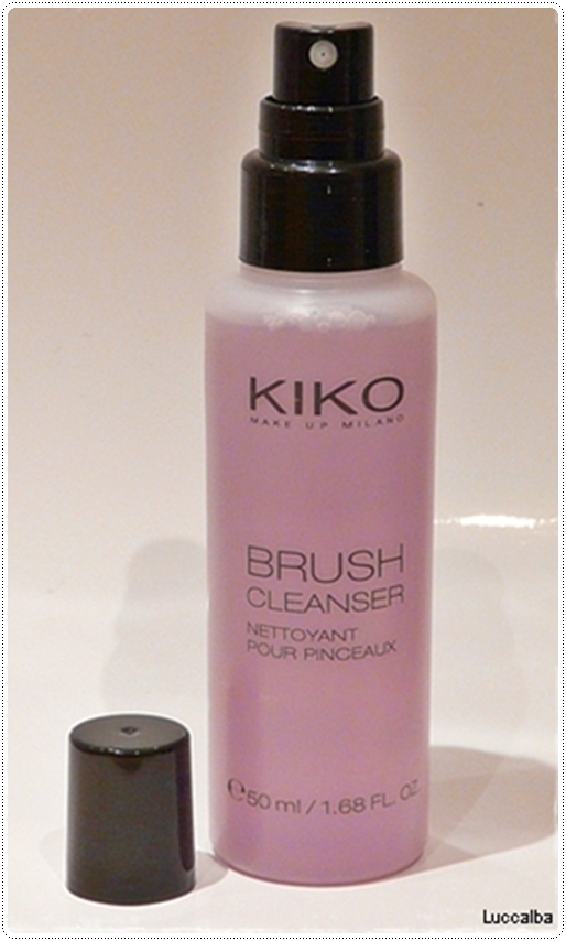 limpiador, brochas maquillaje, Kiko