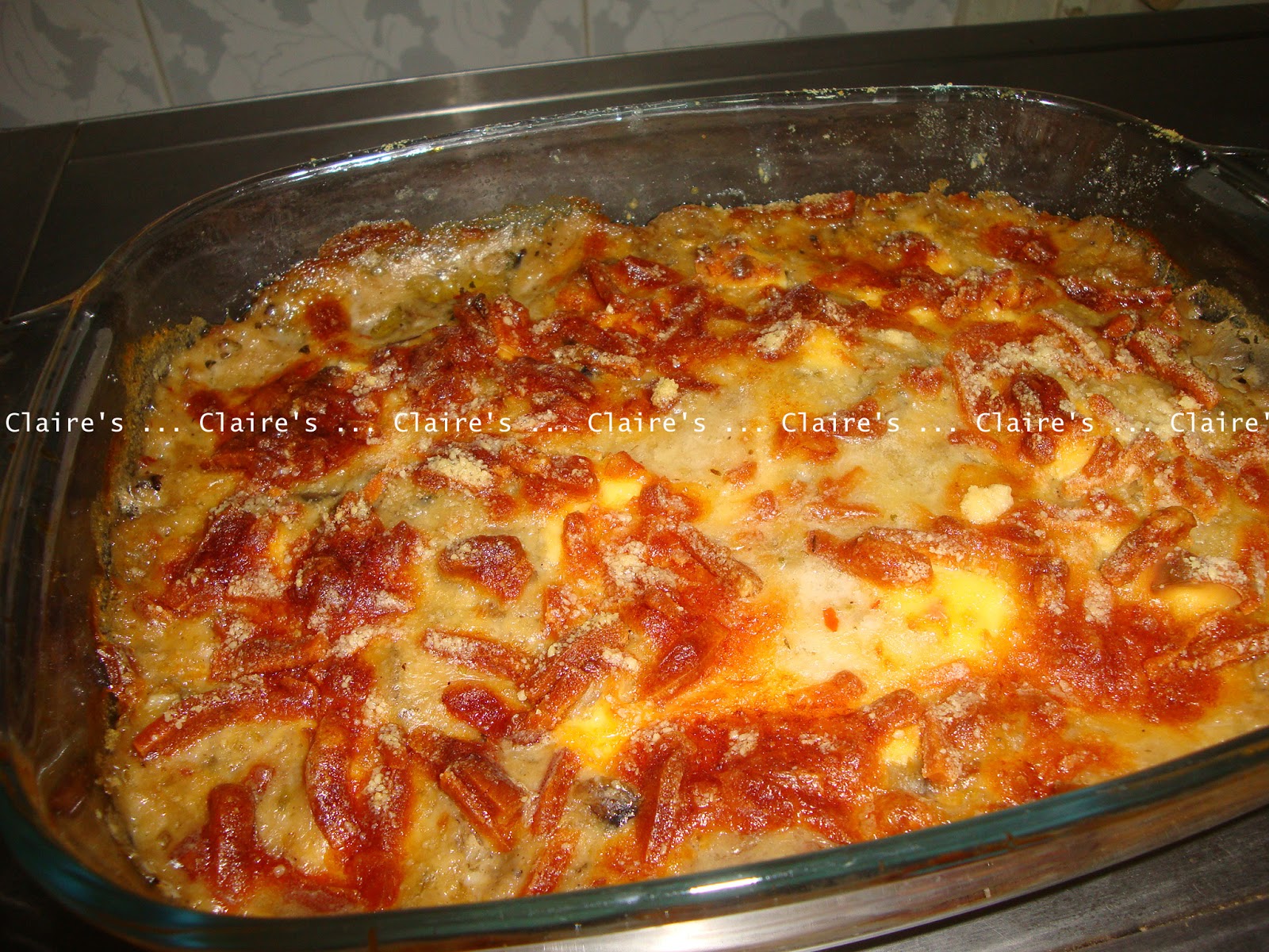 The Aspiring Home Cook Baked Fish in Mushroom Sauce