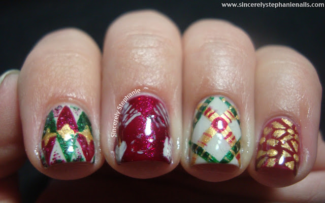 wrapping paper nails