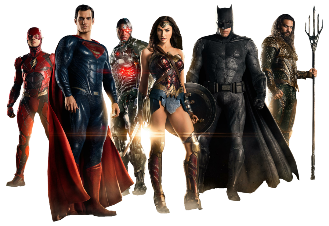 PNG Justice League (Liga da Justiça movie, Batman, Superman, Wonder Woman) PNG World