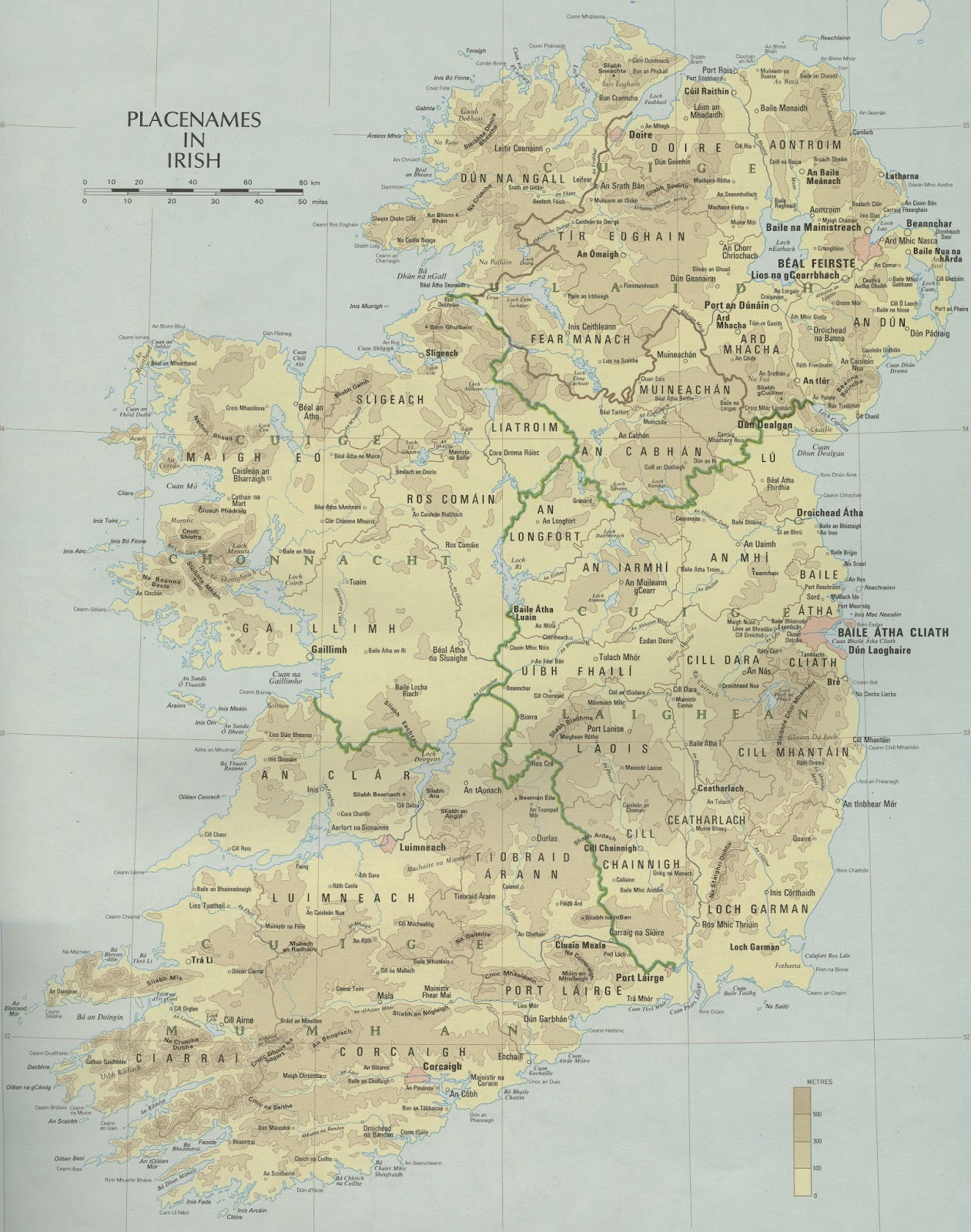 GIS Research and Map Collection Ireland Maps Available from Ball State