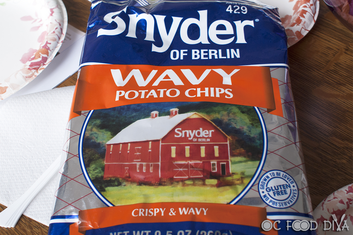 OC Food Diva Review of Snyder of Berlin Potato Chip varieties