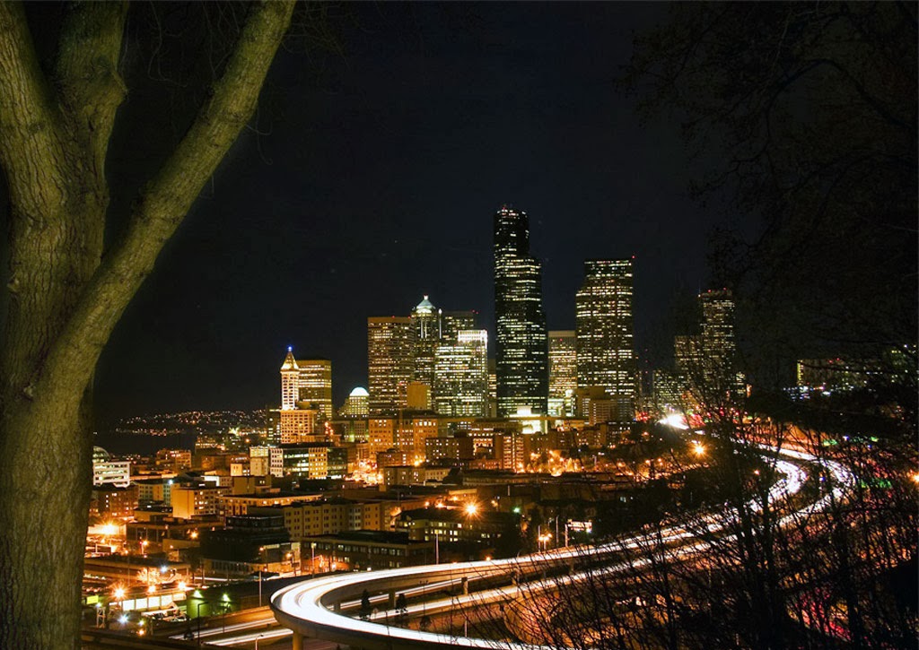 City view at night live wallpaper | Wallpaper view