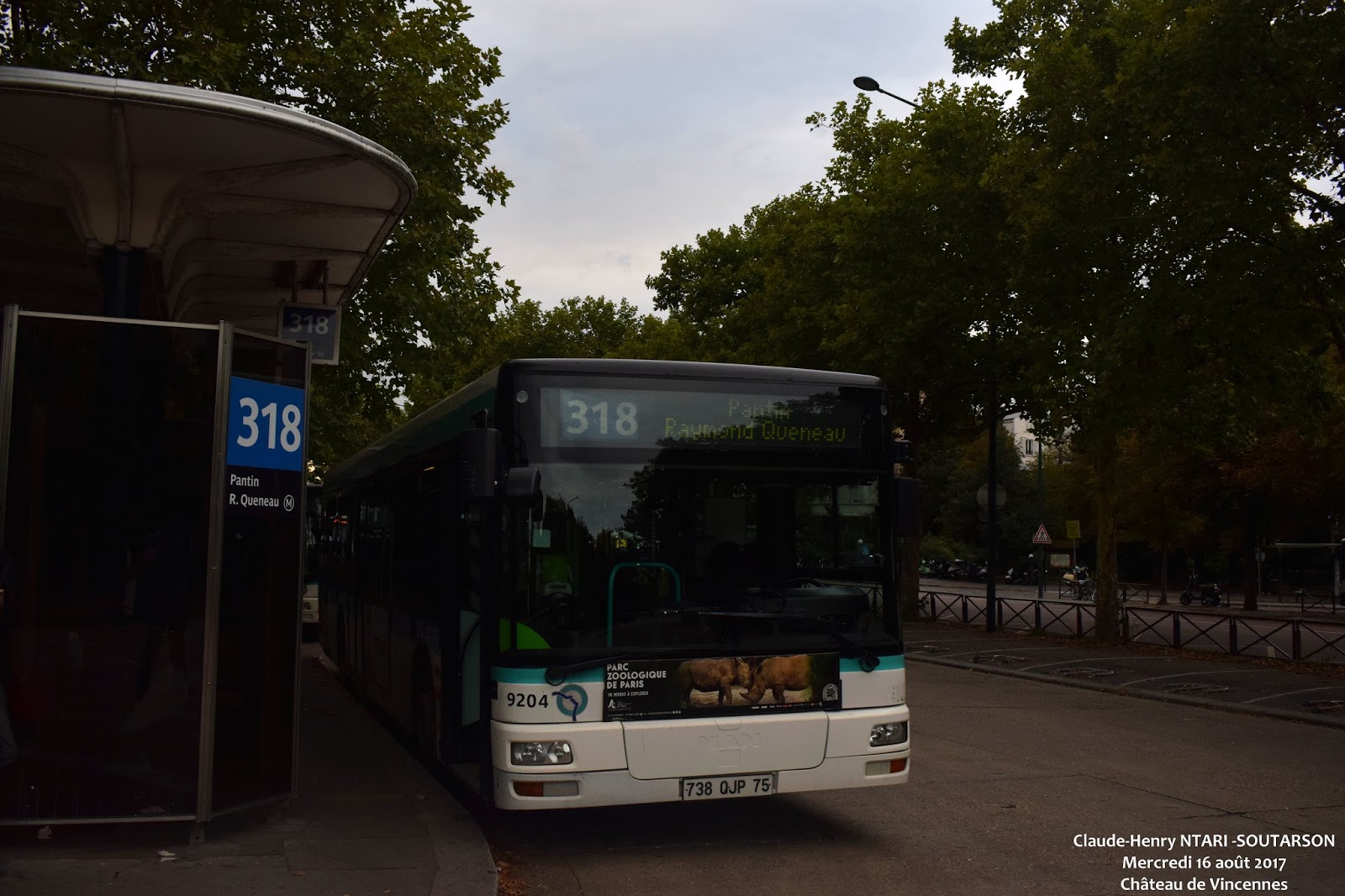 [RATP] La ligne de bus RATP 318 (Les Lilas) se convertit elle-aussi à l ...