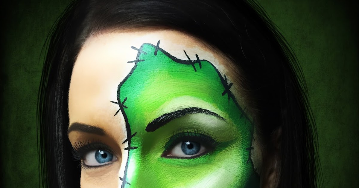 a Mason says what?: Frankenstein Face Makeup