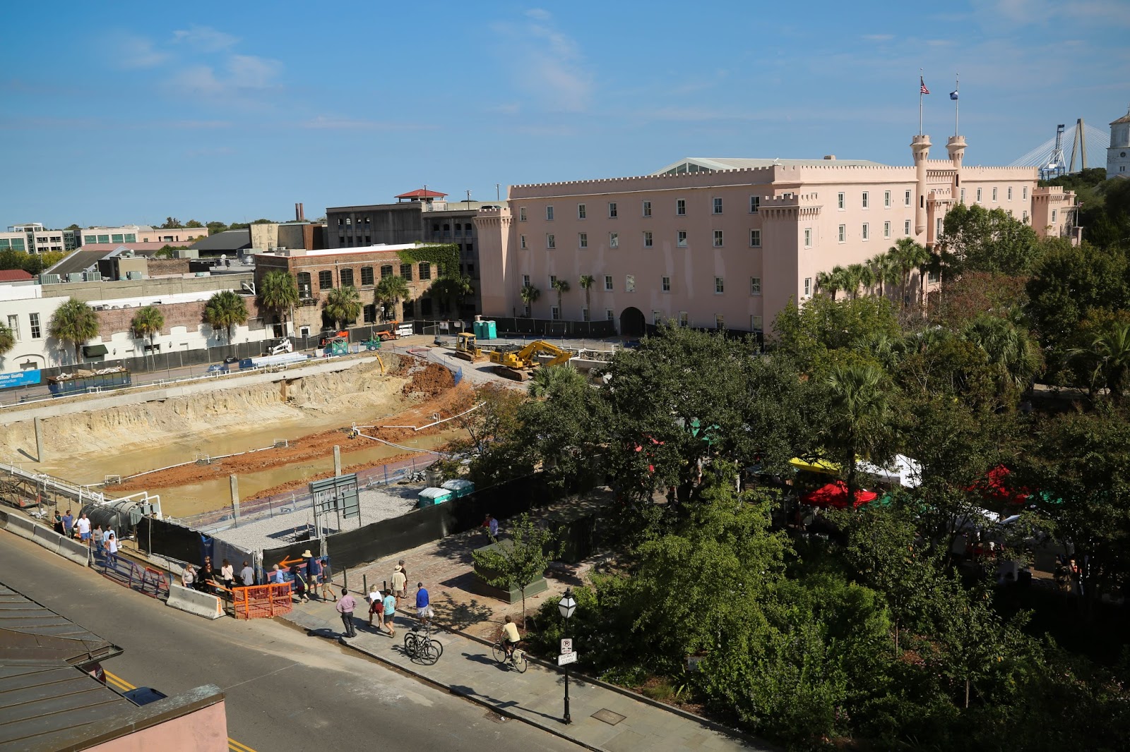 Charleston Daily Photo: Before and almost after - Marion Square