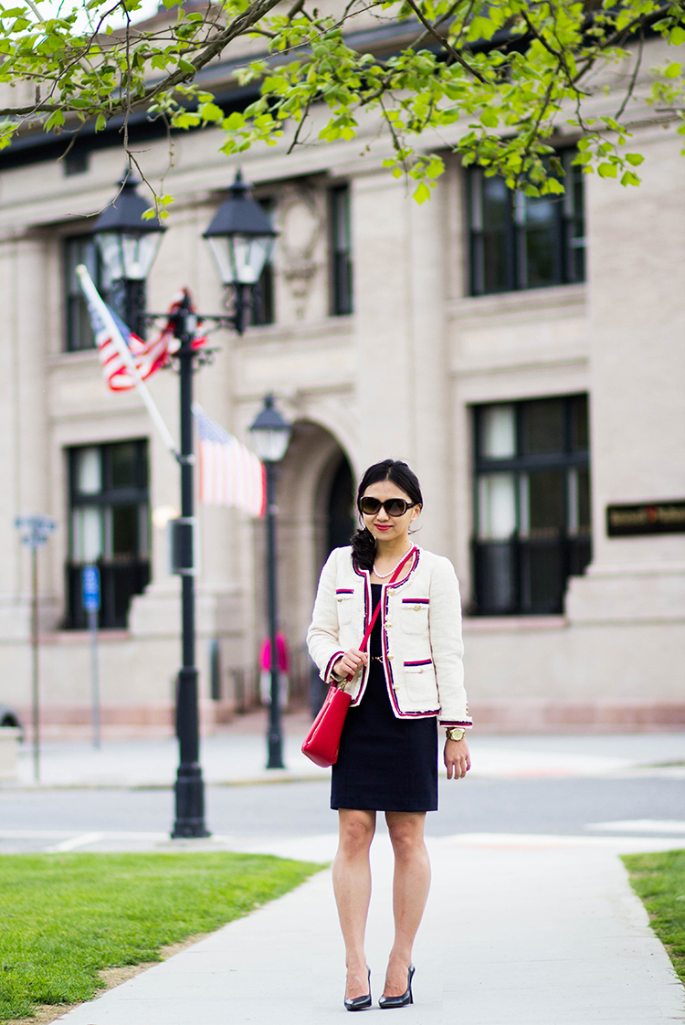 Tweed Jacket (+ J. Crew Fringy Tweed Jacket Review) Elle Blogs